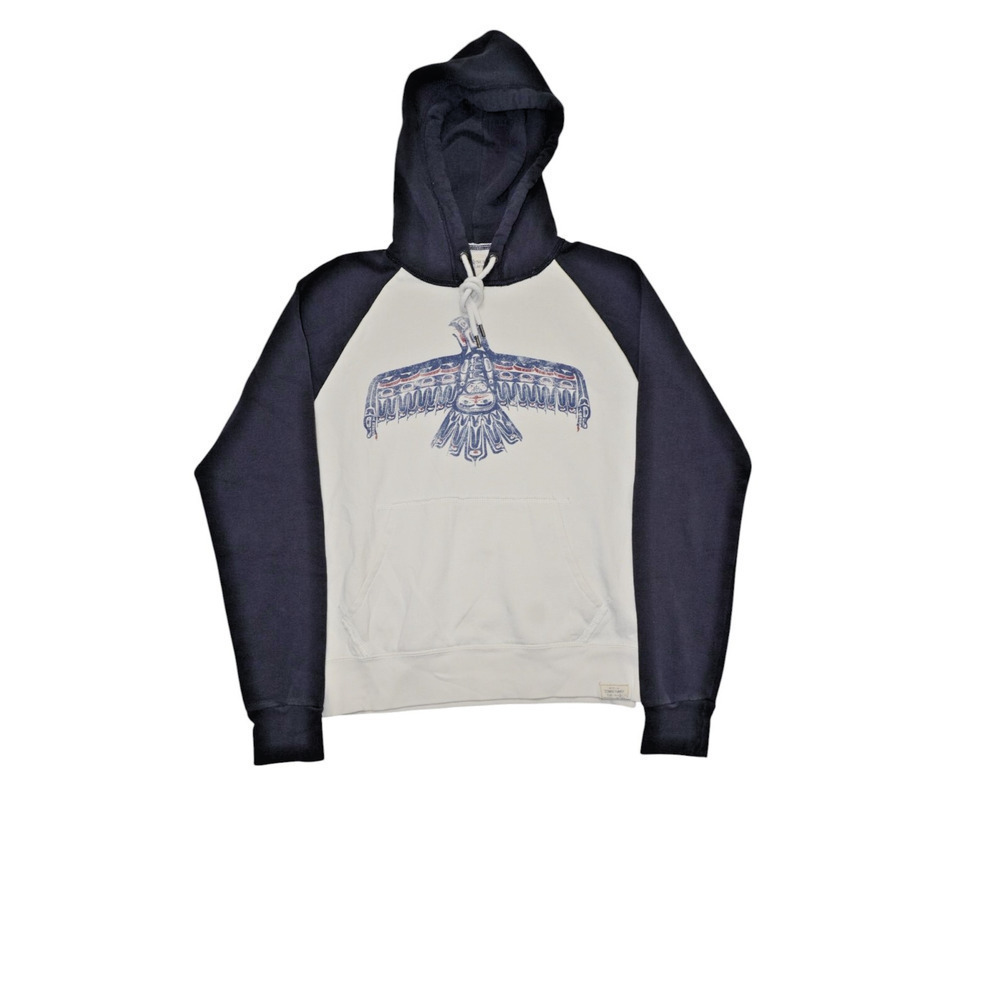 Vintage Ralph Lauren Denim & Supply Thunderbird Hoodie Pullover M Navajo Print